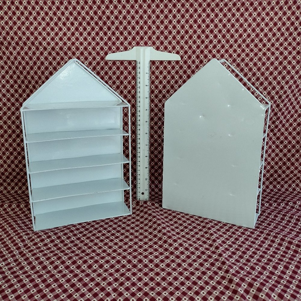 2 TARGET bullseye playground white metal TREE ADVENT COUNTDOWN STAND